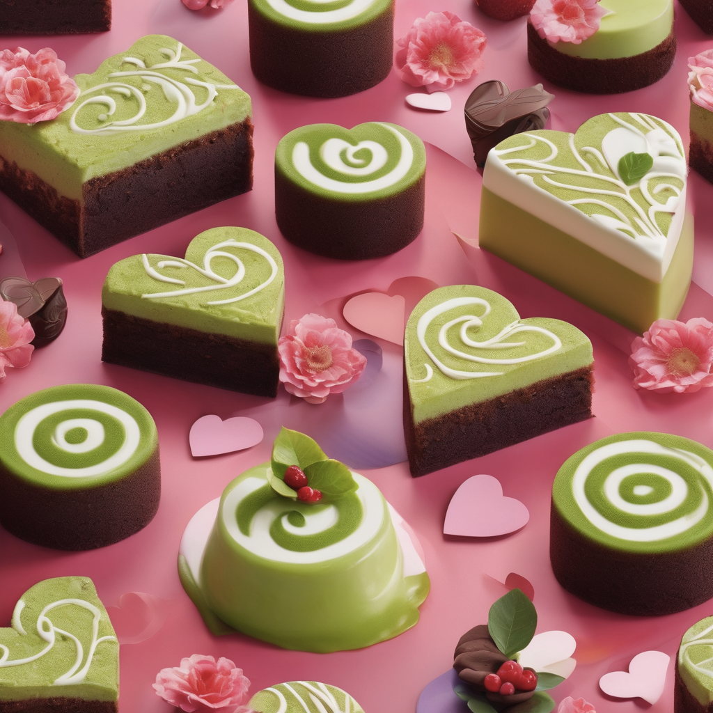 MegaPlants Magic Chocolate Cake with Whipped Matcha Ganache