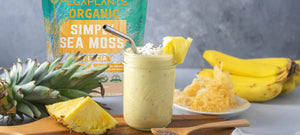Coconut Pineapple Sea Moss Smoothie