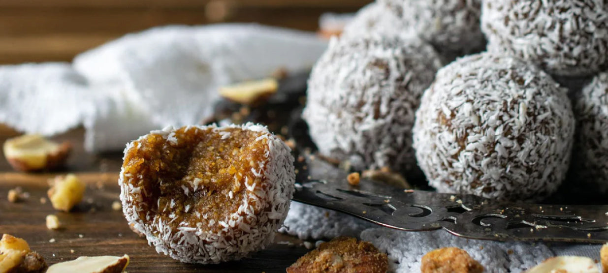 Vegan, Sea Moss Gluten-Free Pumpkin Cake Bites