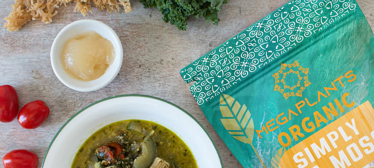 Pesto Noodle Soup