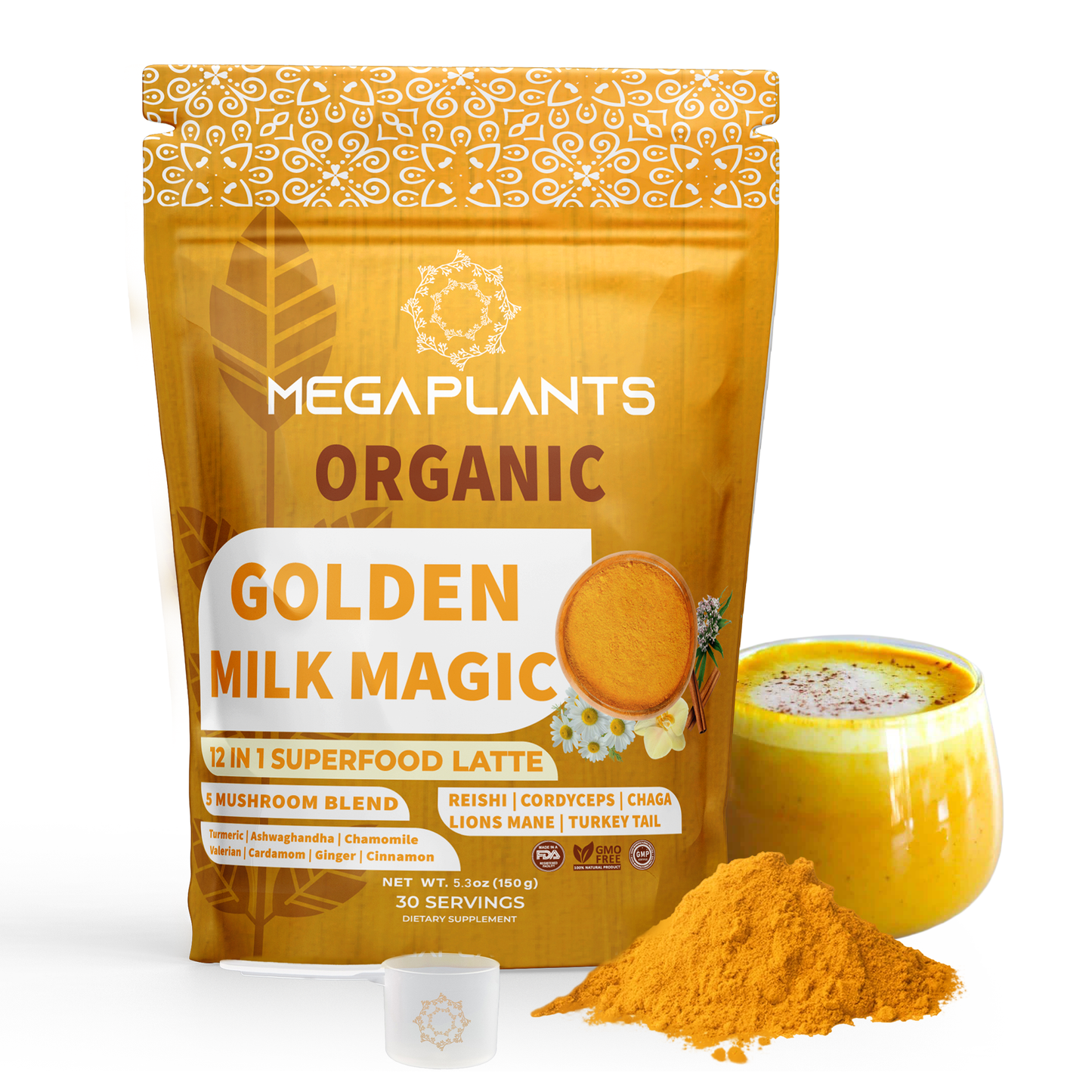MegaPlants Golden Milk Magic