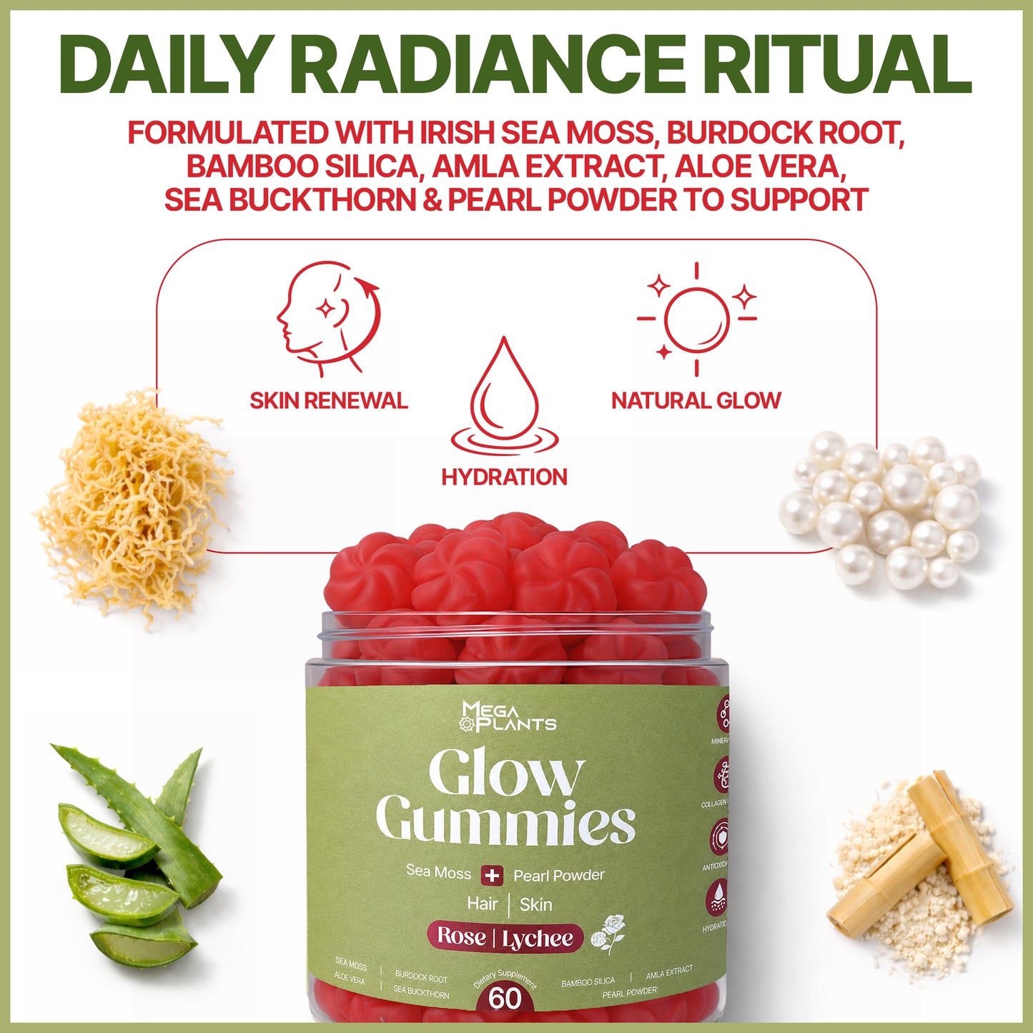 MegaPlants Sea moss Gummies